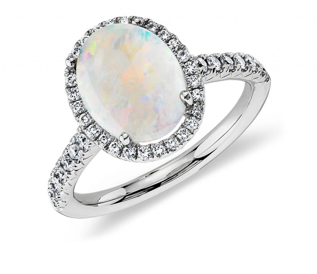 Trendy Opal Engagement Ring To Amaze Your Special Ones । The